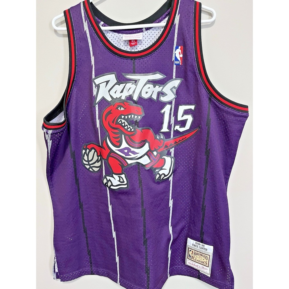 Mitchell Ness NBA Toronto Raptors Vince Carter 15 Hardwood Classics Jersey XL